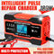12V 24V PWM Intelligent Lead Acid Battery Charger ISO9001